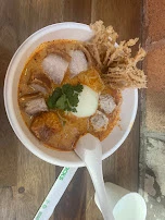 Crispy Pork Tom Yum Noodle Soup